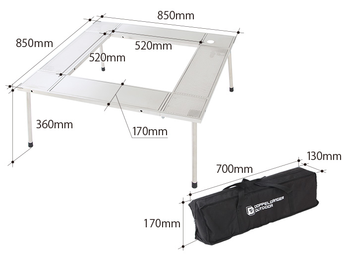 販売終了】マルチファイアテーブル - DOD（ディーオーディー）【公式