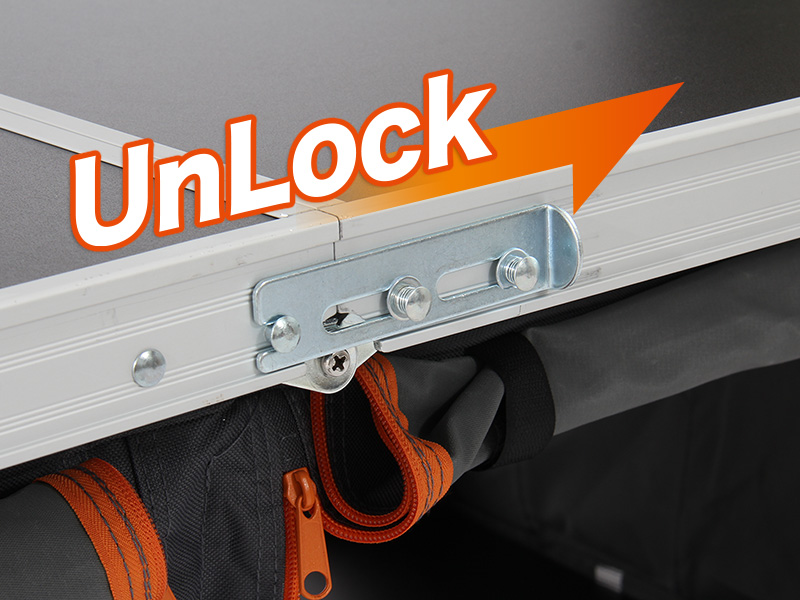 販売終了】グッドラックテーブル（カーキ） TB4-501 - DOD（ディーオー