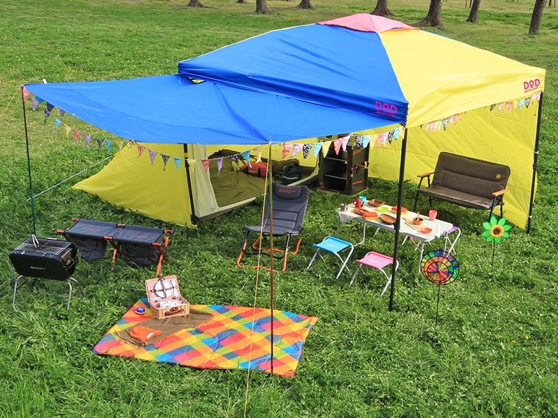 販売終了】1LDKタープ - DOD（ディーオーディー）【公式ブランドサイト】