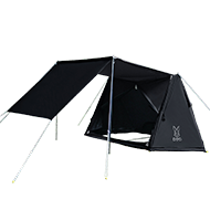 販売終了】パップフーテント（タン） T2-540-TN - DOD（ディーオー