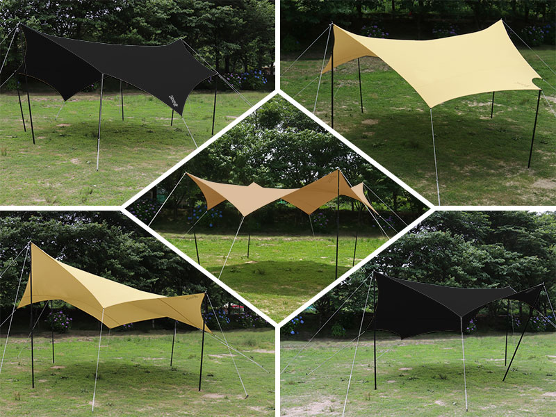 DOD OKRA タープ・シェード本体 タンカラー DOD OKRA タープ・シェード