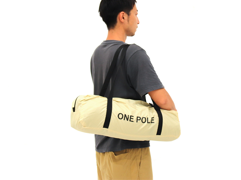 販売終了】ワンポールテントM（ベージュ） T5-47-BG - DOD（ディーオー