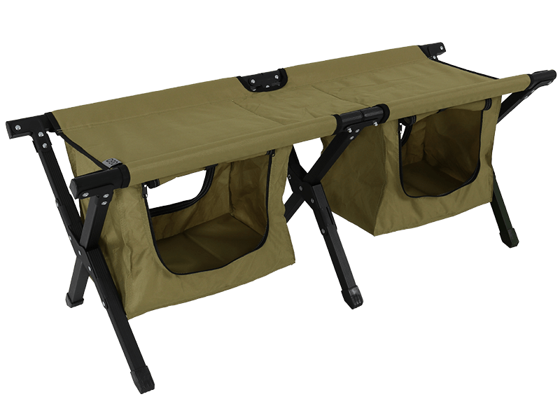 販売終了】ストレージベンチ（カーキ） FS2-246M - DOD（ディーオー