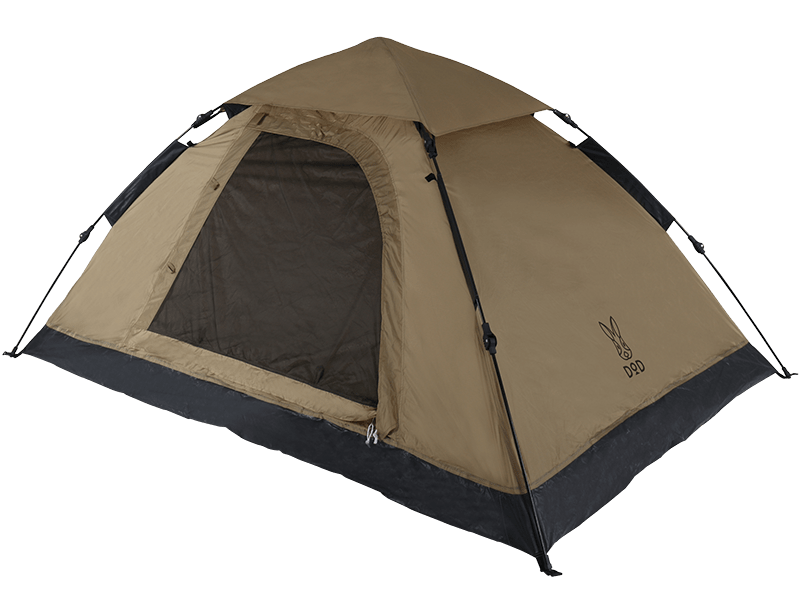 ワンタッチテント（タン） T2-629-TN - DOD（ディーオーディー）【公式