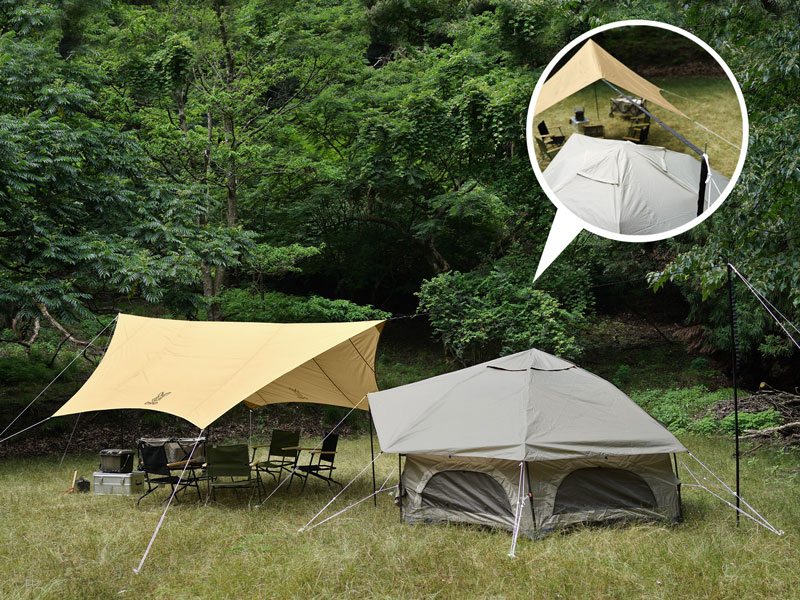 いつかのタープ(タン) TT5-631-TN - DOD（ディーオーディー）【公式