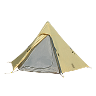 ワンポールテントS（ブラック） T3-44-BK - DOD（ディーオーディー