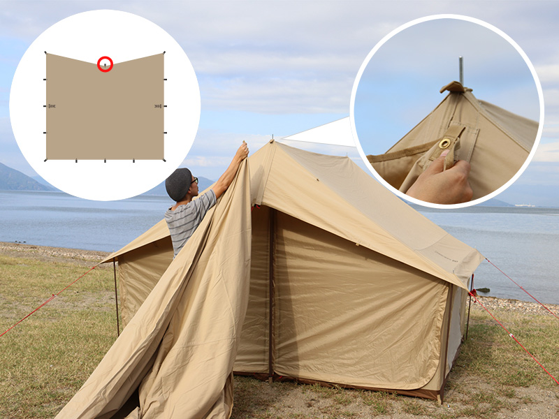 DOD EI TENT T5-668-TN エイテント ベージュ エイテント（タン） T5