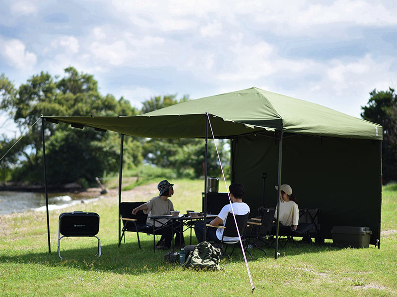 販売終了】TCサイドパネルL（カーキ） PL8-679-KH - DOD（ディーオー