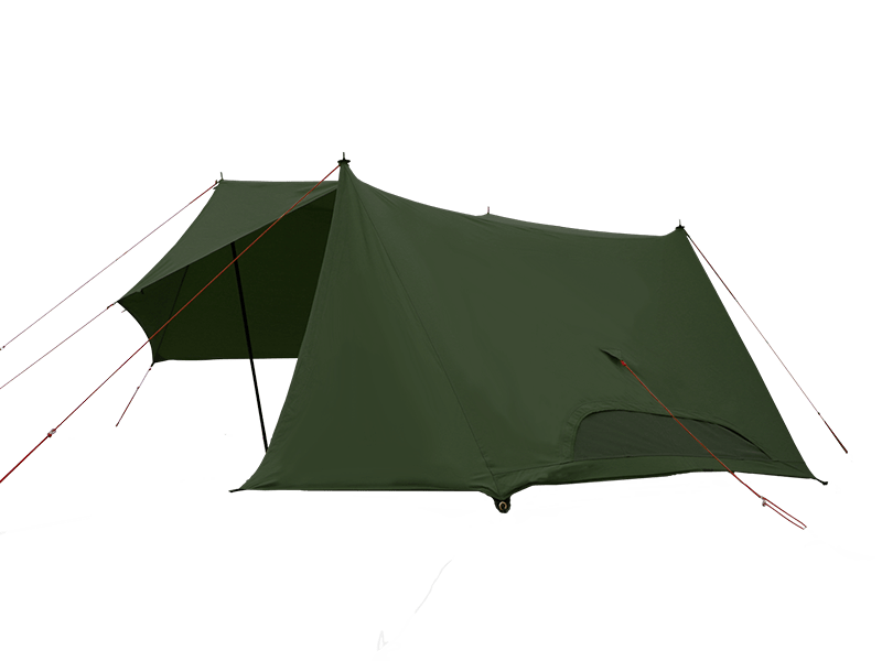 販売終了】パップフーテント2（カーキ） T2-670-KH - DOD（ディーオー