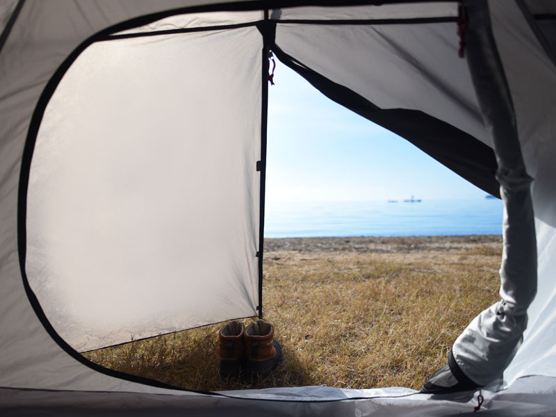 ライダーズワンタッチテント（グレー） T2-275 - DOD（ディーオー