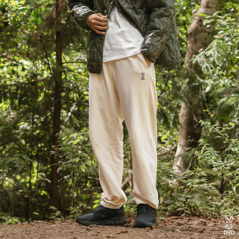 ウサロゴスウェットパンツ（アイボリー/ブルーグレー/シックオリーブ