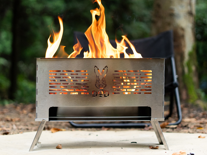 DOD めちゃもえファイヤー 未使用 開封品 キャンプ用品?DOD 焚き火台