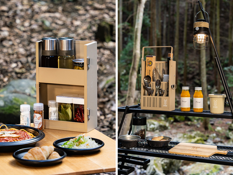 シェフレルシェルフLITE（タン） - DOD（ディーオーディー）【公式