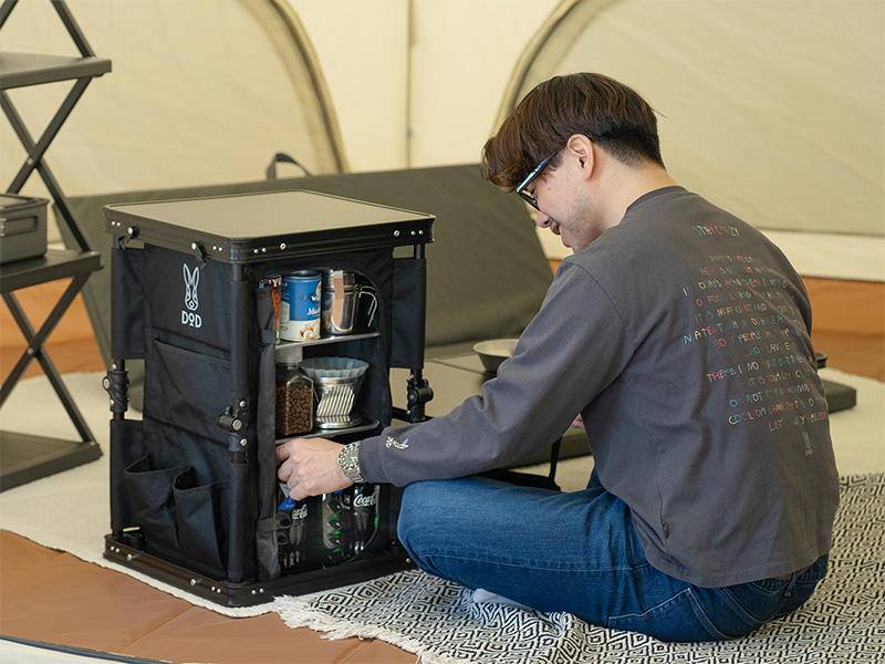 最終値引き済み】DOD テキーラテーブル 収納バッグ付き DOD テキーラ