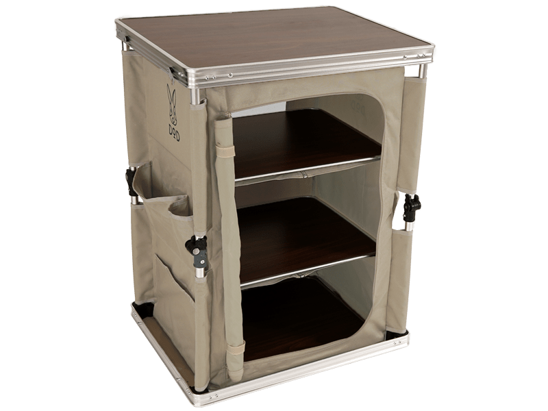 マルチキッチンテーブル（タン） TB1-38-TN - DOD（ディーオーディー