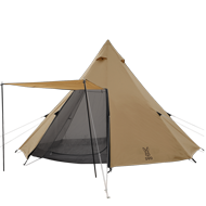 ワンポールテントS（タン） T3-44-TN - DOD（ディーオーディー）【公式