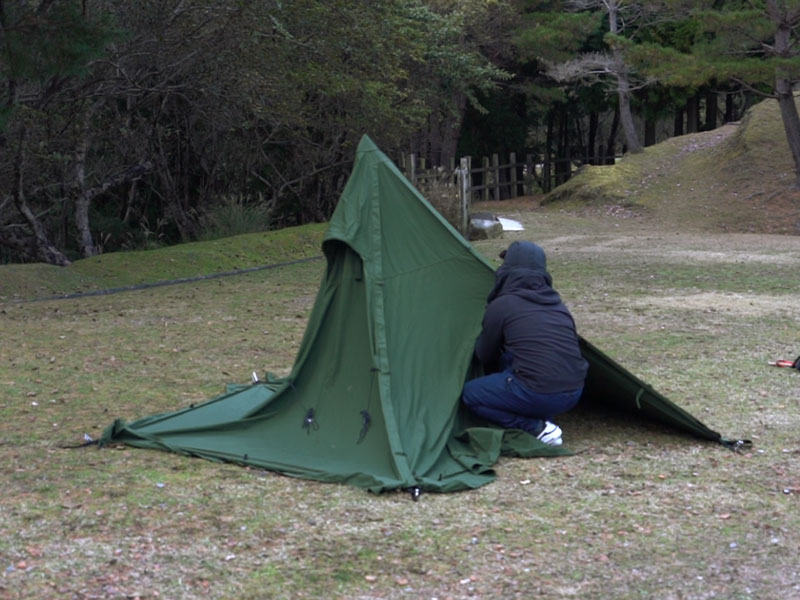 ムシャテント（ブラック） T1-819-BK - DOD（ディーオーディー）【公式