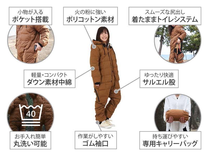 ブクロマンX(S) S1-823-BR - DOD（ディーオーディー）【公式ブランド