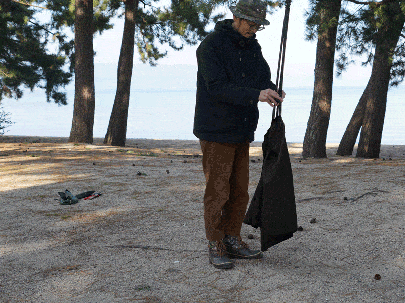 販売終了】タキビノムコウ（ブラック） WS3-786-BK - DOD（ディーオー