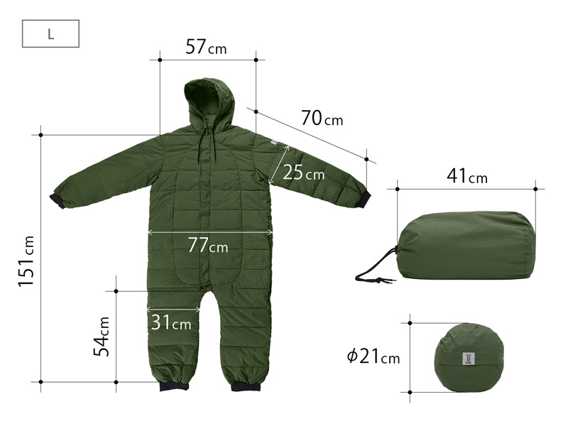 販売終了】ブクロマンX(L) S1-880-KH - DOD（ディーオーディー）【公式