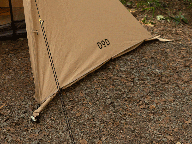 ムシャテント（タン） T1-819-TN - DOD（ディーオーディー）【公式