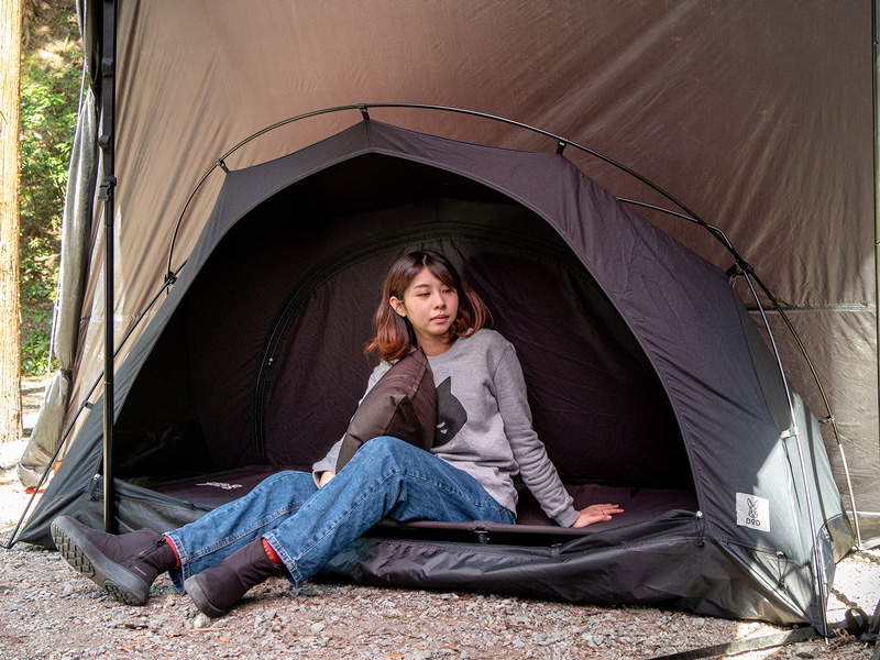 フカヅメカンガルーテントSS（ブラック） T1-838-BK - DOD（ディーオー