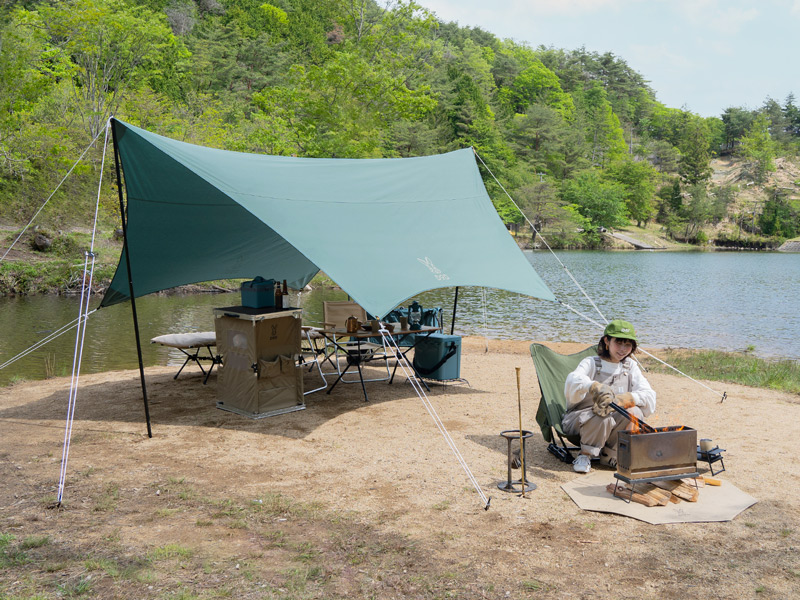 いつかのタープTC（ブルーグレー） TT5-919-BL - DOD（ディーオー