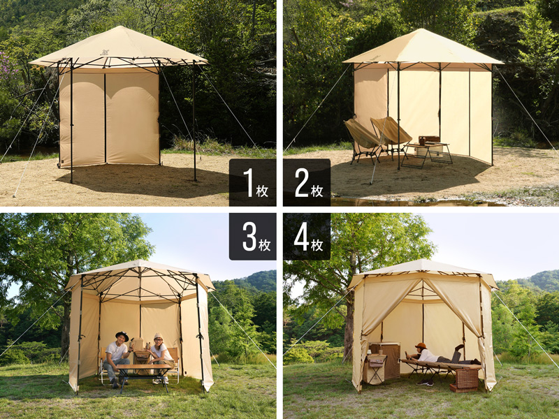 キノコタープ（タン） TT5-928-TN - DOD（ディーオーディー）【公式