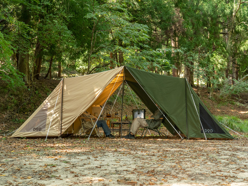 パップフーテント3（タン） T1-966-TN - DOD（ディーオーディー