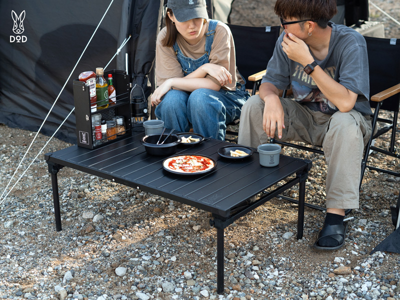 ナニゲニーテーブルM TB4-016-BK - DOD（ディーオーディー）【公式