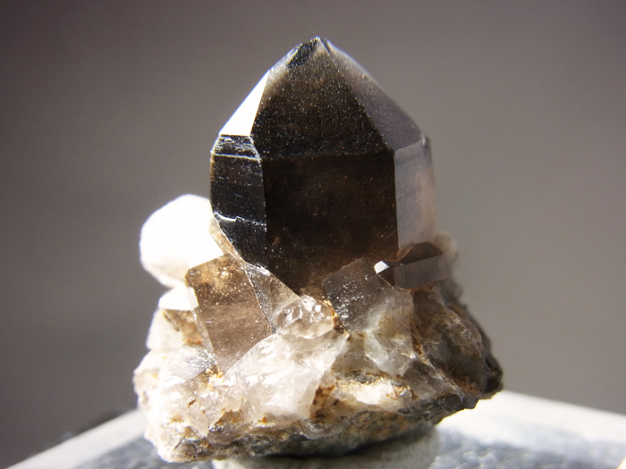 岐阜県ちんの峠産 煙水晶 (Smoky Quartz / Japan) - 鉱物標本販売店