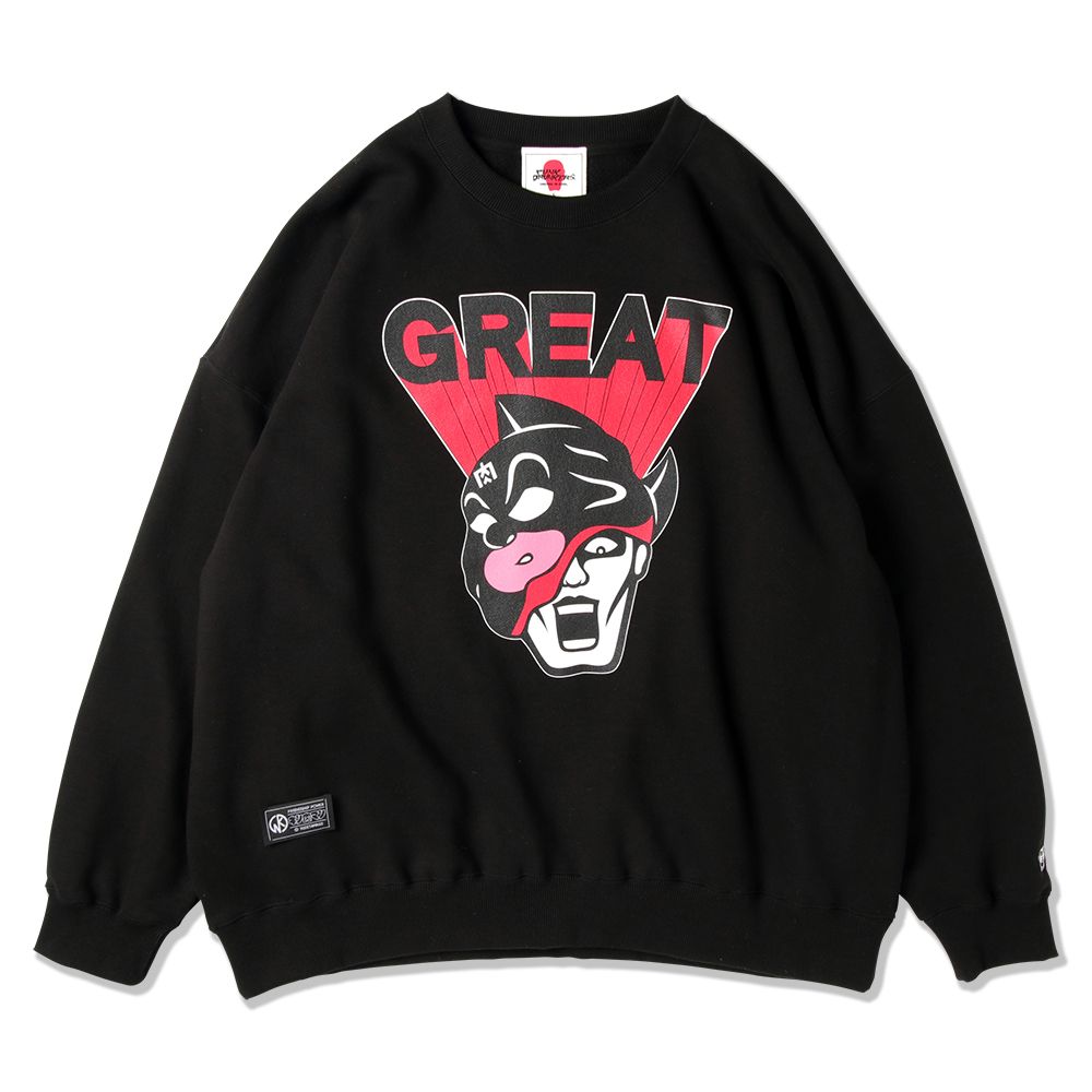 PUNK DRUNKERS - ［PDSxキン肉マン］ GREATあいつBIGトレーナー | DOLL