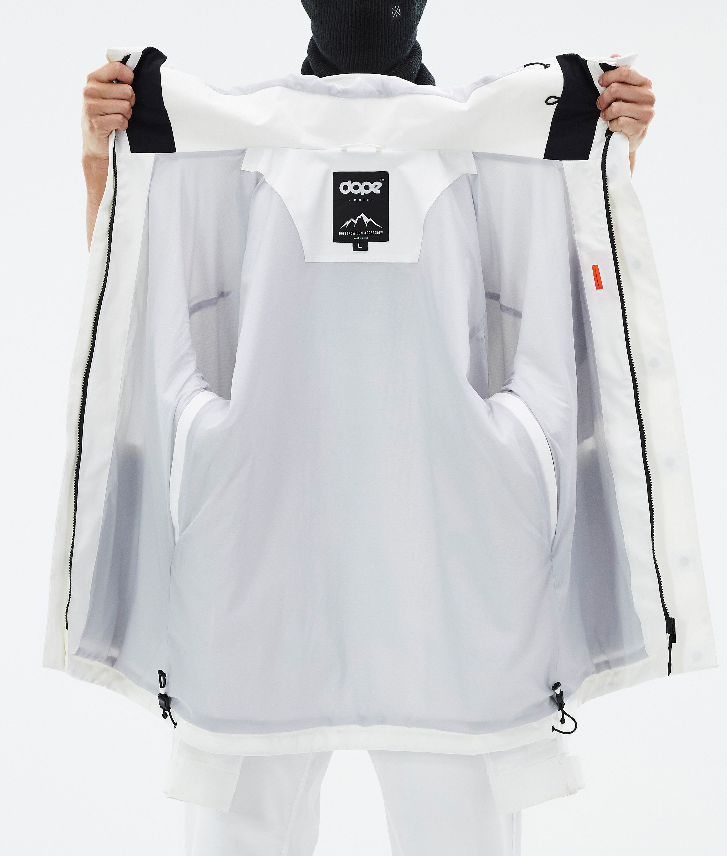 Dope JT Zenith スキージャケット メンズ Old White - ホワイト