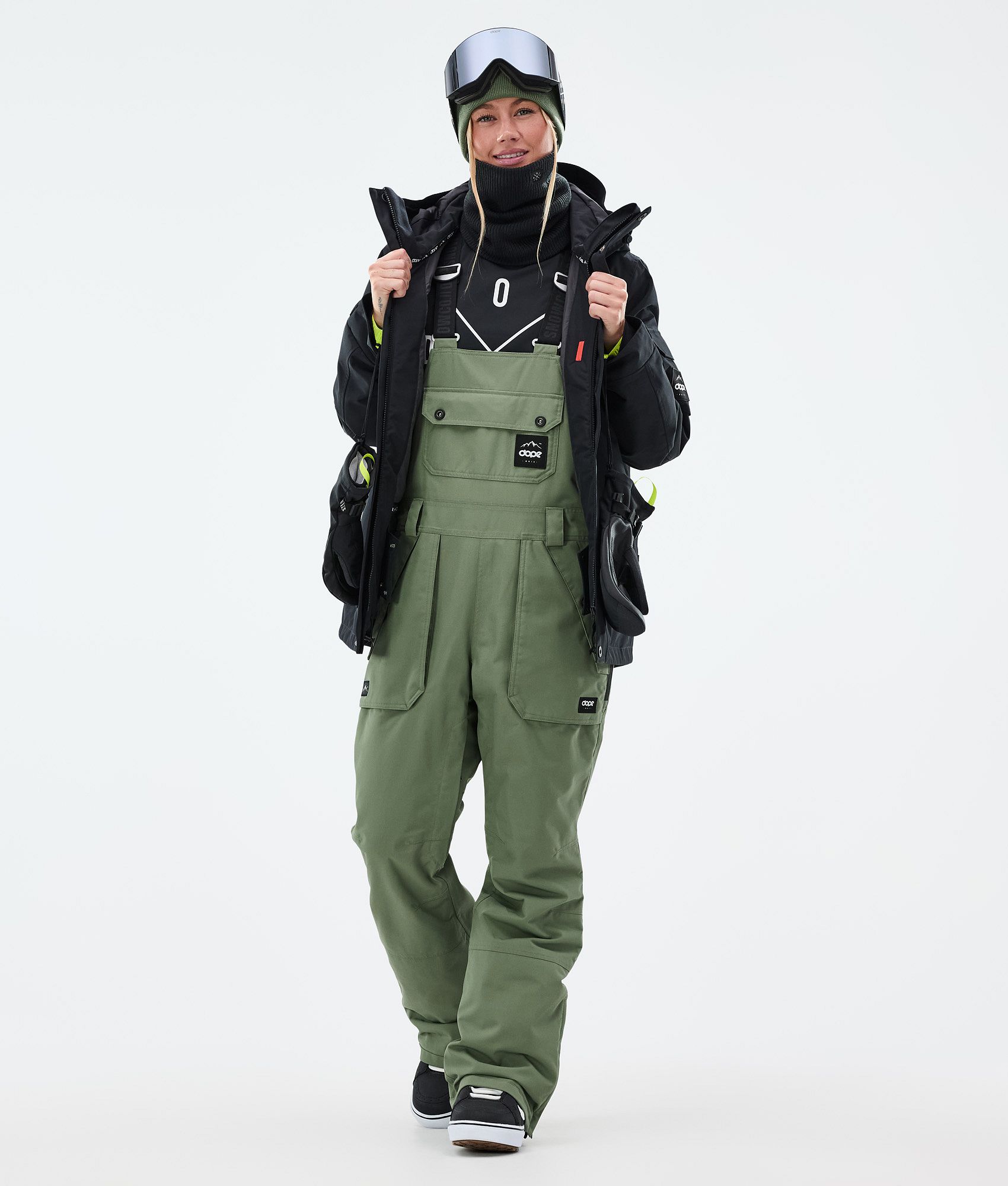 Dope Notorious B.I.B W Snowboard Pants Women Moss Green | Dopesnow.com
