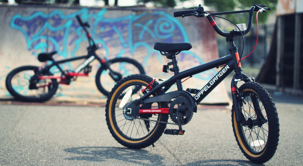 キッズ用BMXドッペルギャンガー16インチシルバーメッキ キッズ用BMX