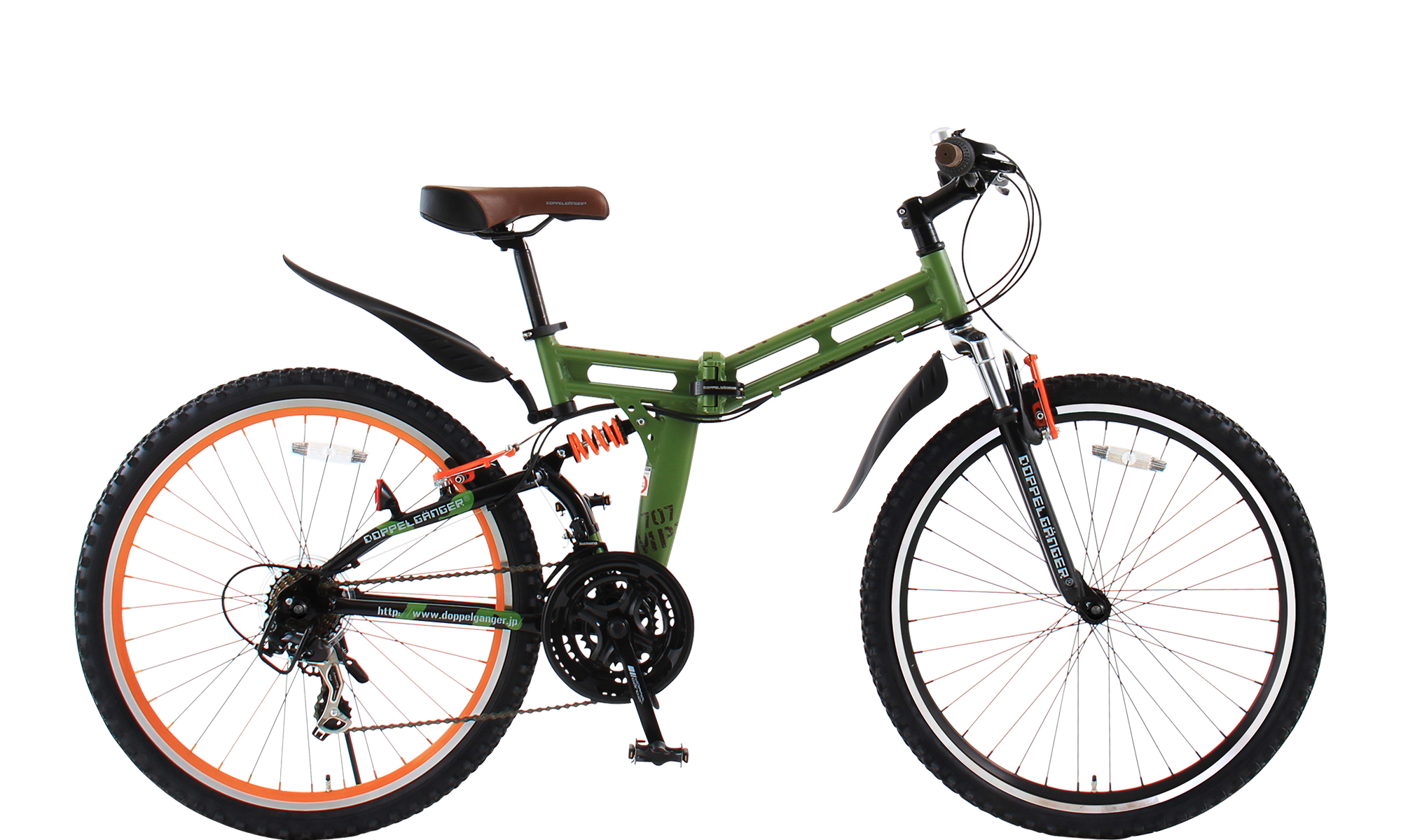 レ*と様 送料無料 DOPPELGÄNGER 折り畳み自転車 MTB 7速20イg.jpg