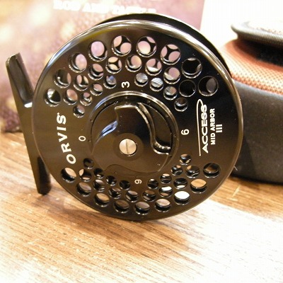 ORVIS】Access Mid Arbor III Black - DOLLYVARDEN FLYSHOP