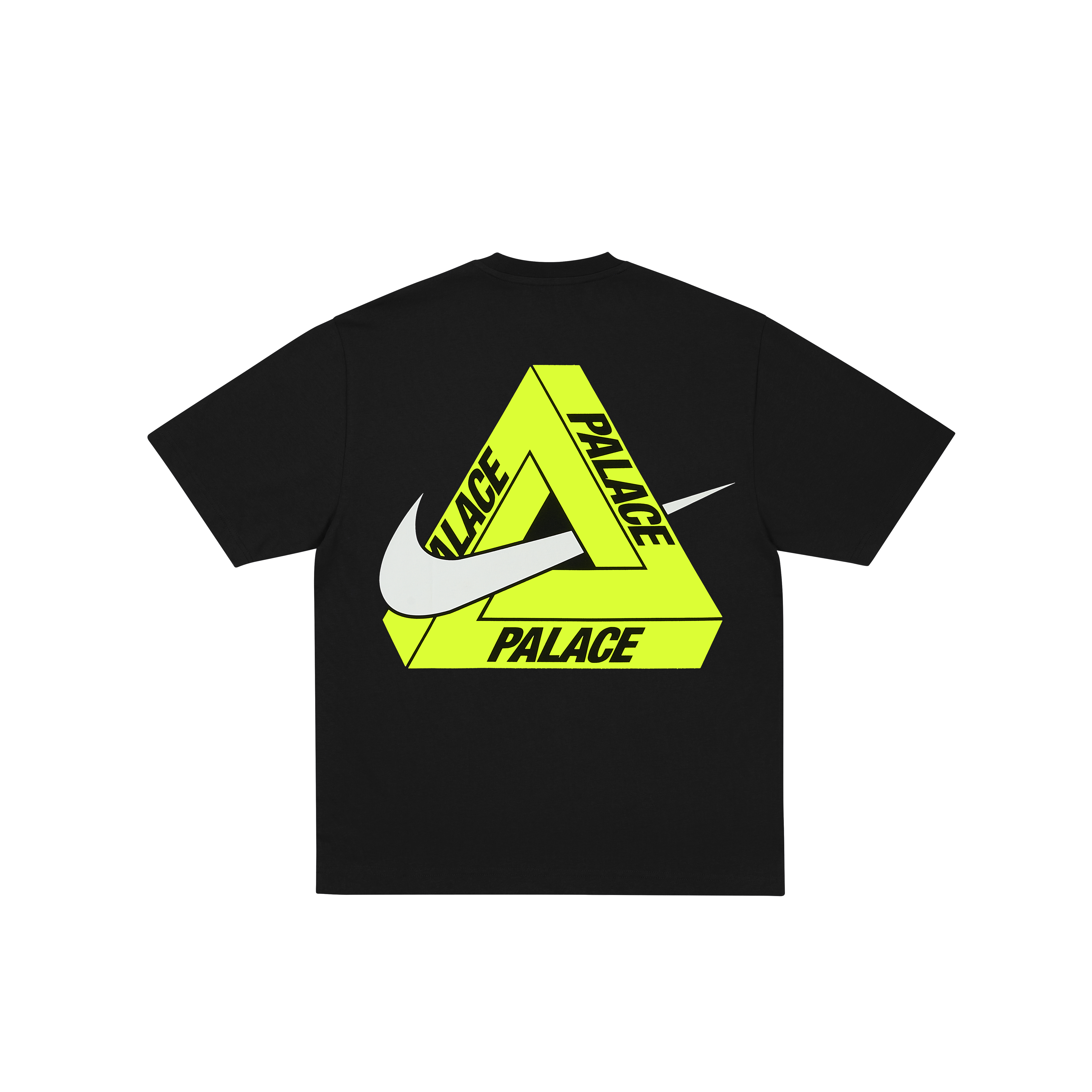 PALACE NIKE TRI SWOOSH T-SHIRT BLACK | PALACE SKATEBOARDS