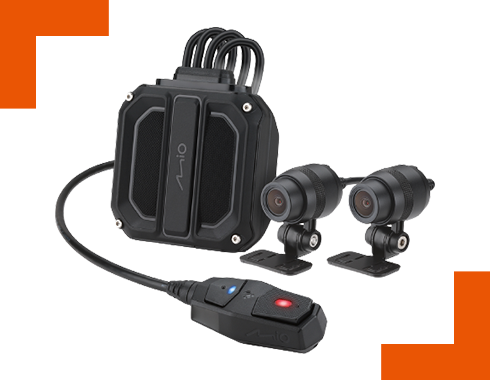 オートバイ専用GPSドライブレコーダー｜MIO M820WD