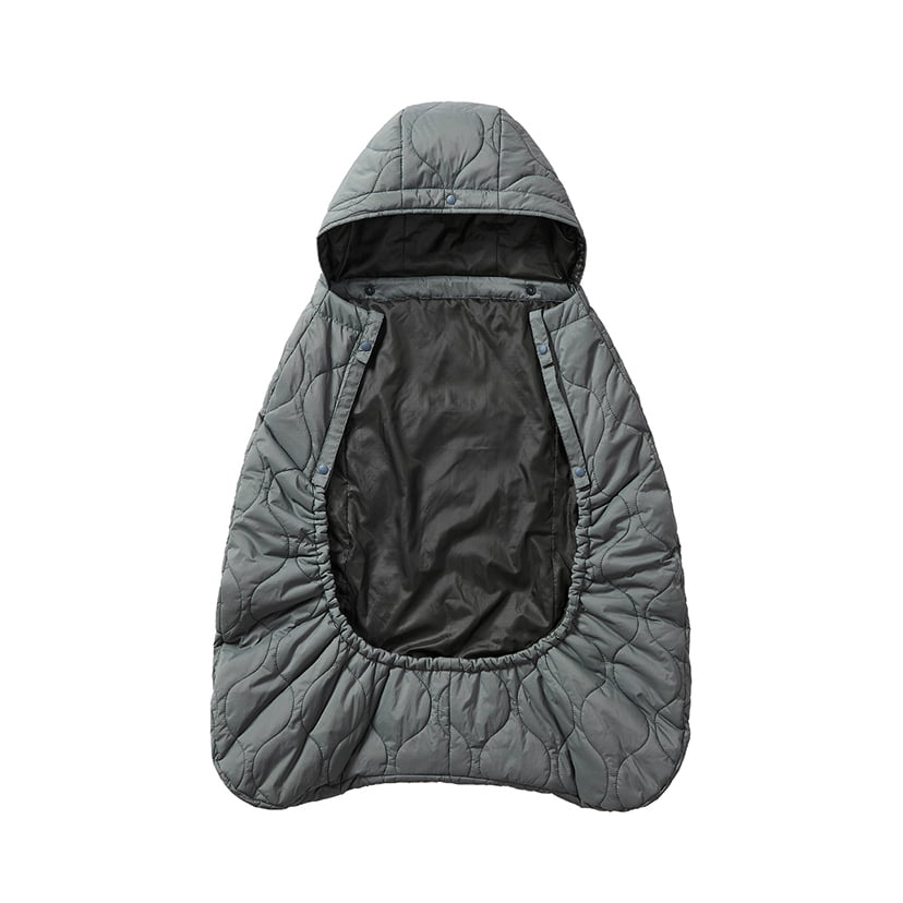 SALE】WILD THINGS(ワイルドシングス)キルティング防寒ケープ/モス