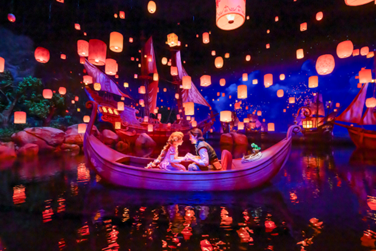 ファンタジースプリングス」のアトラクション「ラプンツェルのランタン