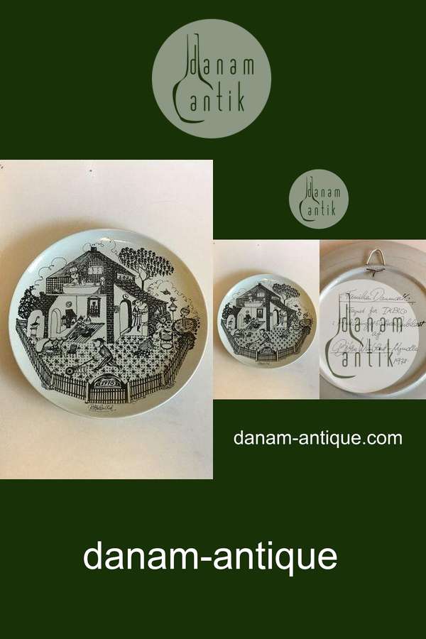 Bjorn Wiinblad Plate 