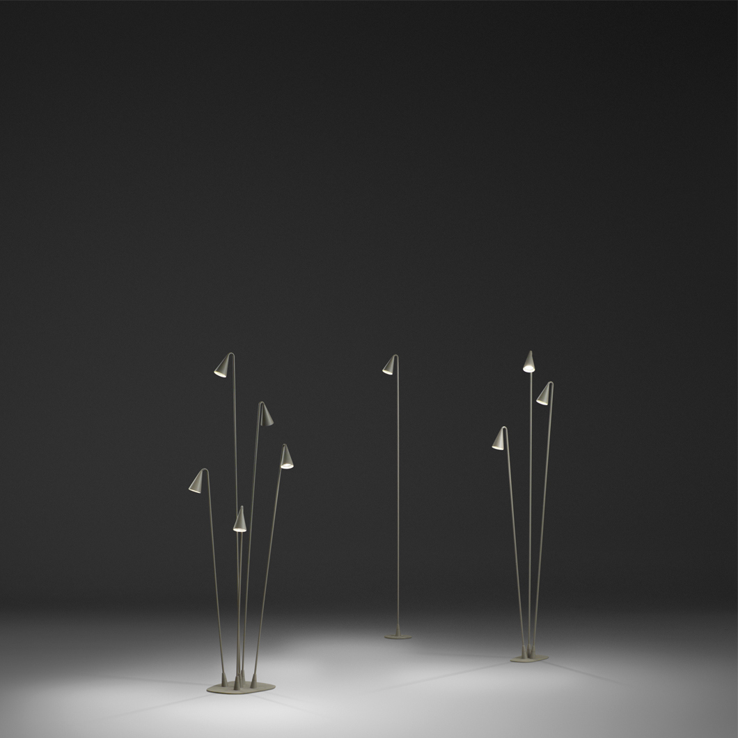Vibia Brisa Exterior Floor Lamp | Darklight Design | Lighting