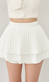 ナロープリーツティアードミニスカート – Darich (ダーリッチ)