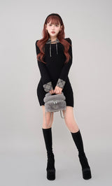 レイヤードライクニットミニワンピース – Darich (ダーリッチ)