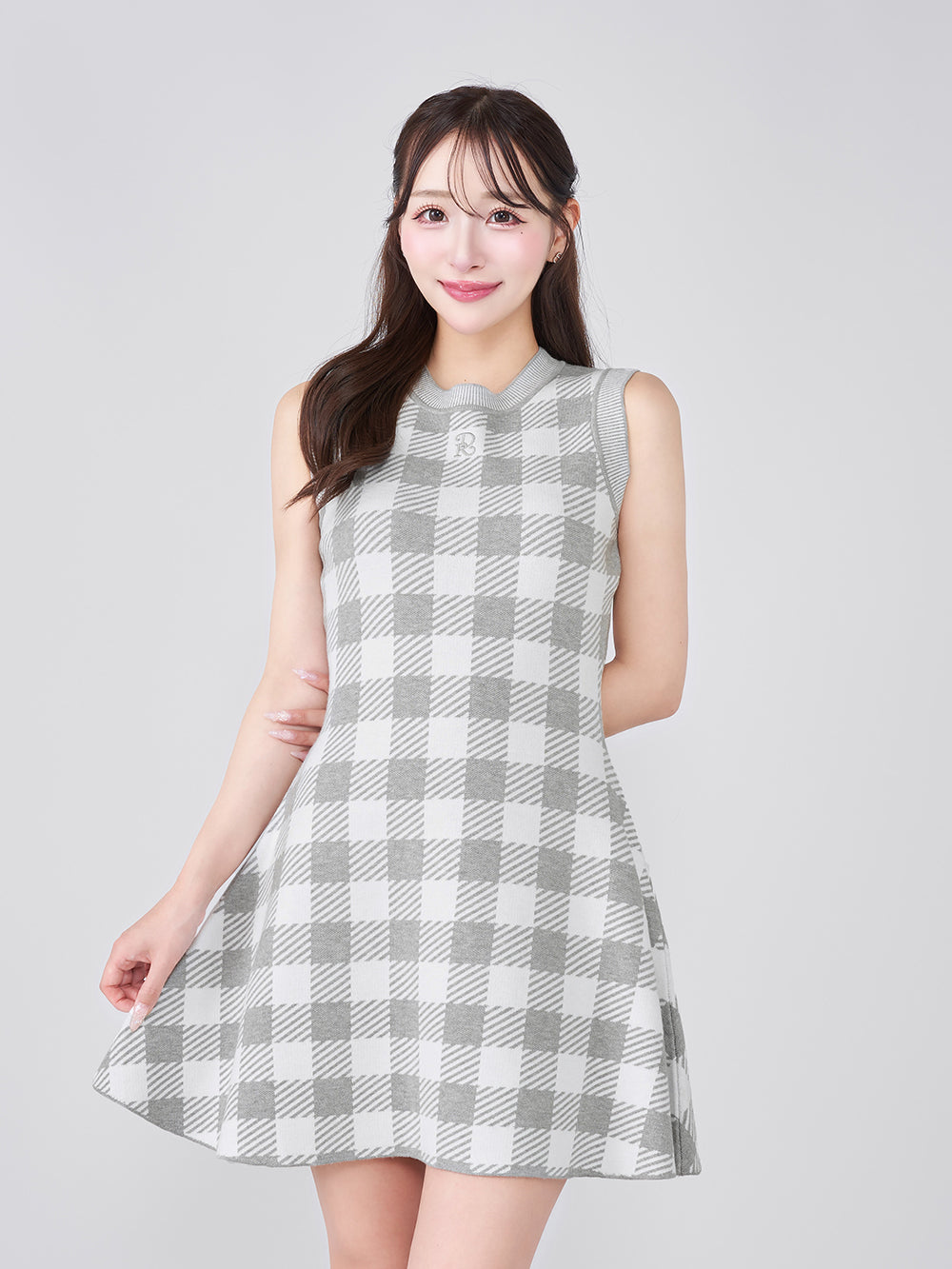 バックオープンアイレットニットミニワンピース – Darich (ダーリッチ)