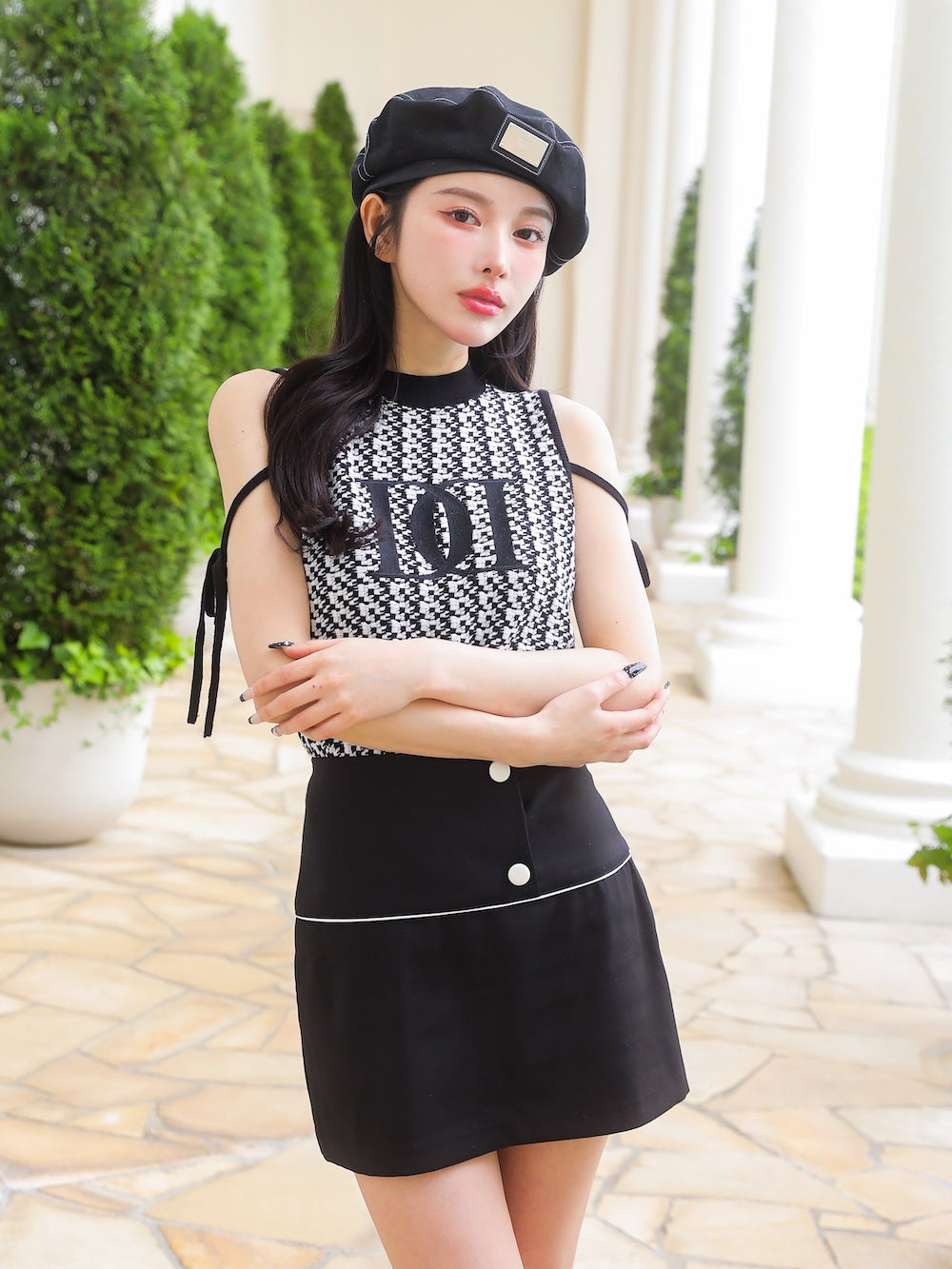 DDロゴミックスノースリニットトップス – Darich (ダーリッチ)