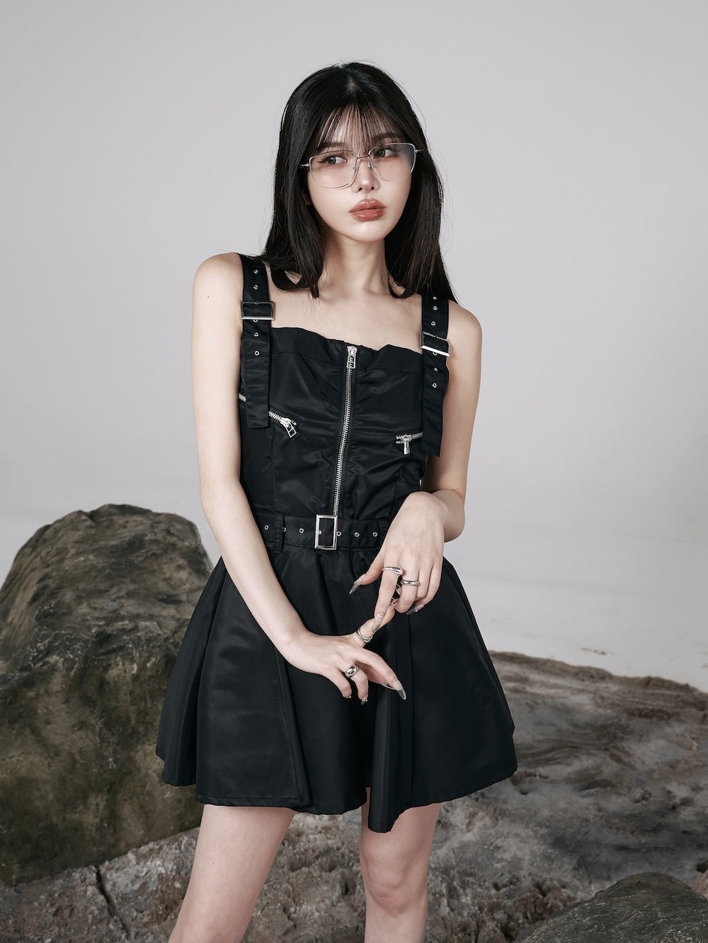 ナイロンジャンパーミニワンピース – Darich (ダーリッチ)