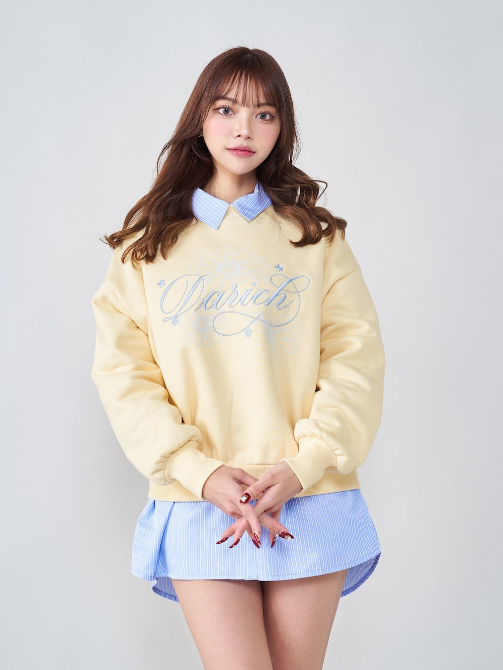 DDロゴジャガードオーバーニットトップス – Darich (ダーリッチ)