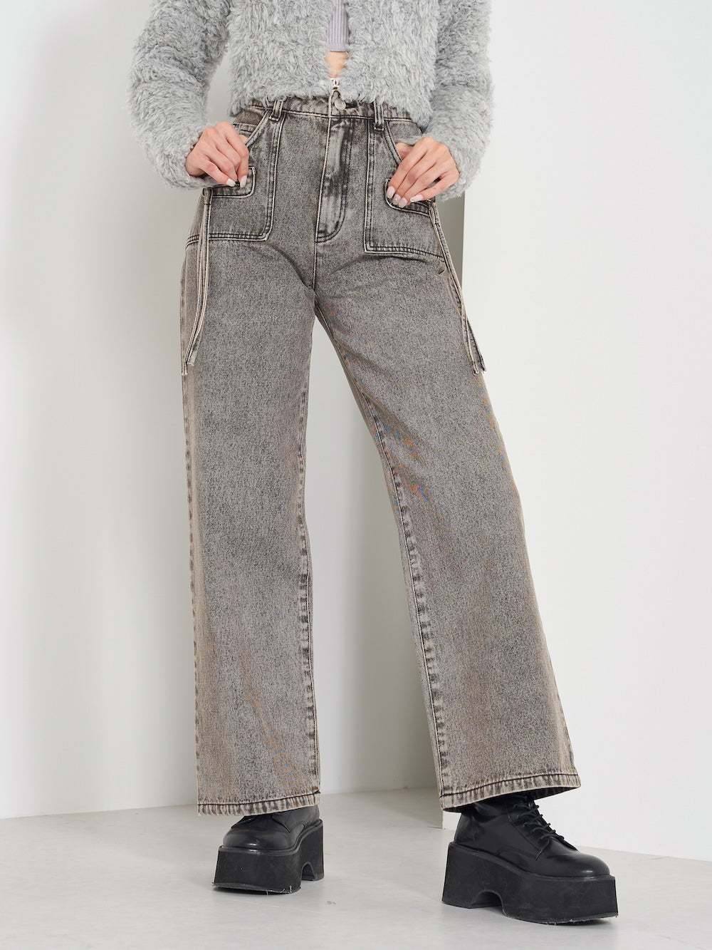 プレートカラーリブニットトップス – Darich (ダーリッチ)